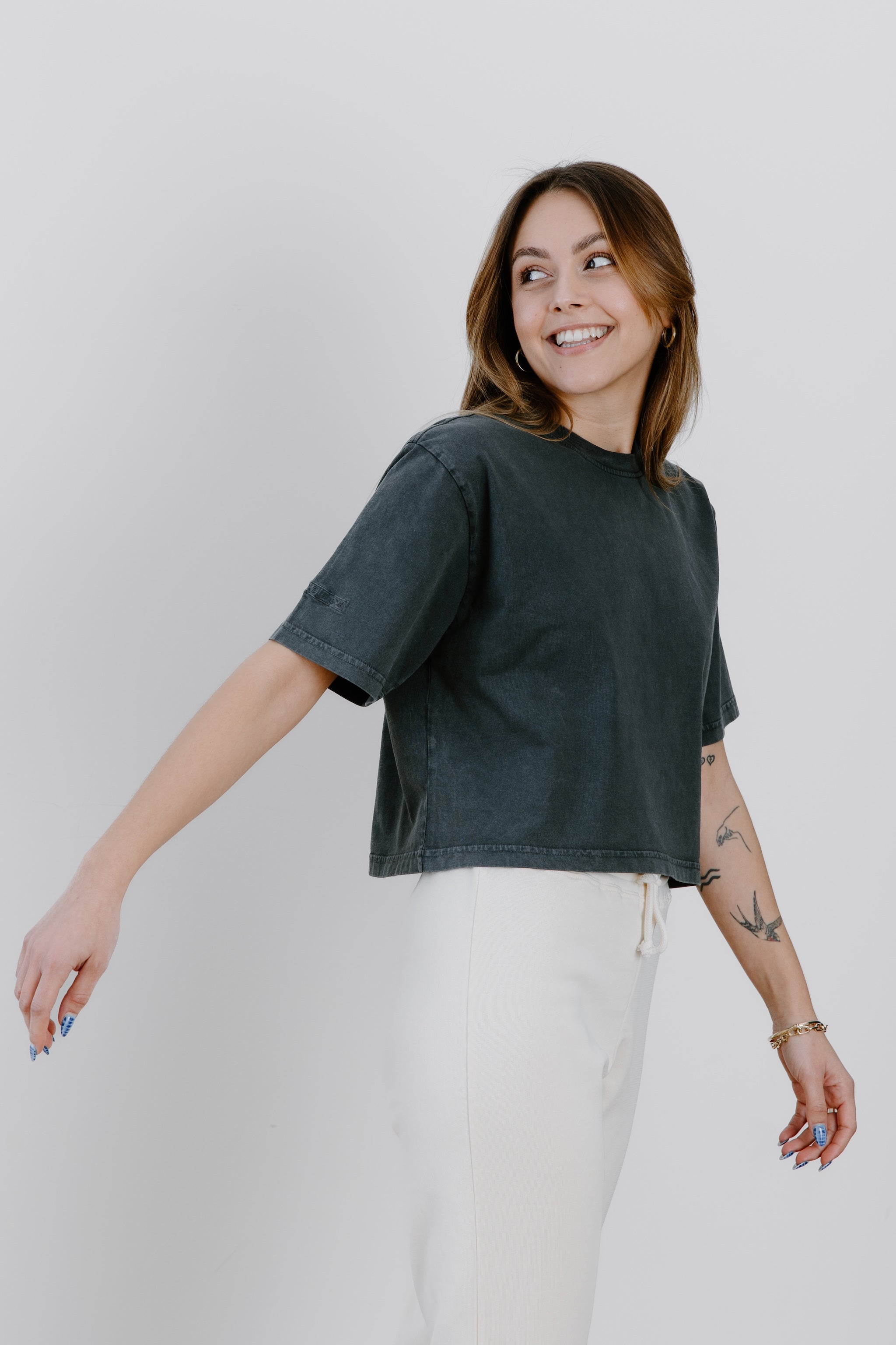 T-Shirt cropped TATE