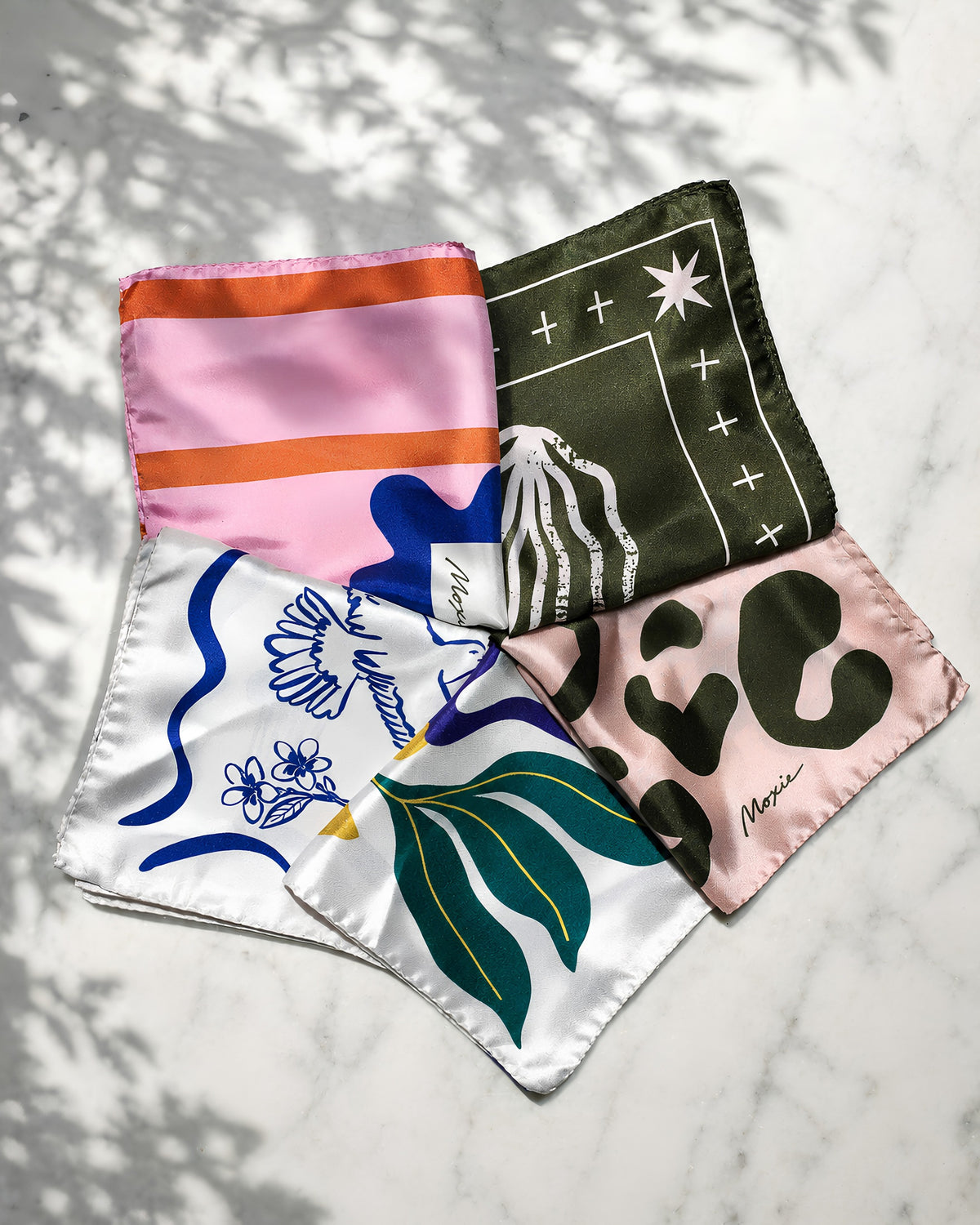 MOXIE – Silk Scarf Untamed