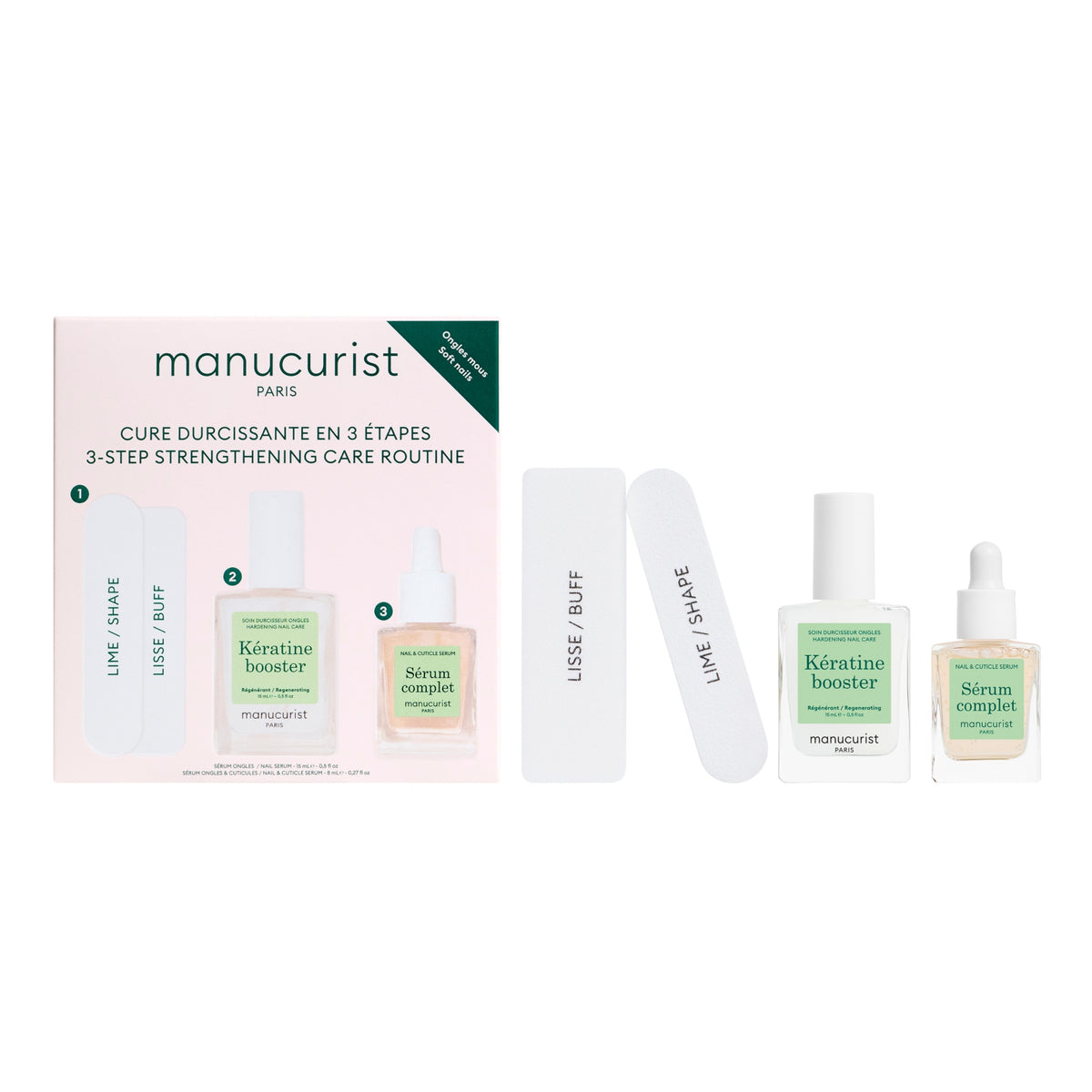 manucurist – 3-Step Strenghening Care Routine